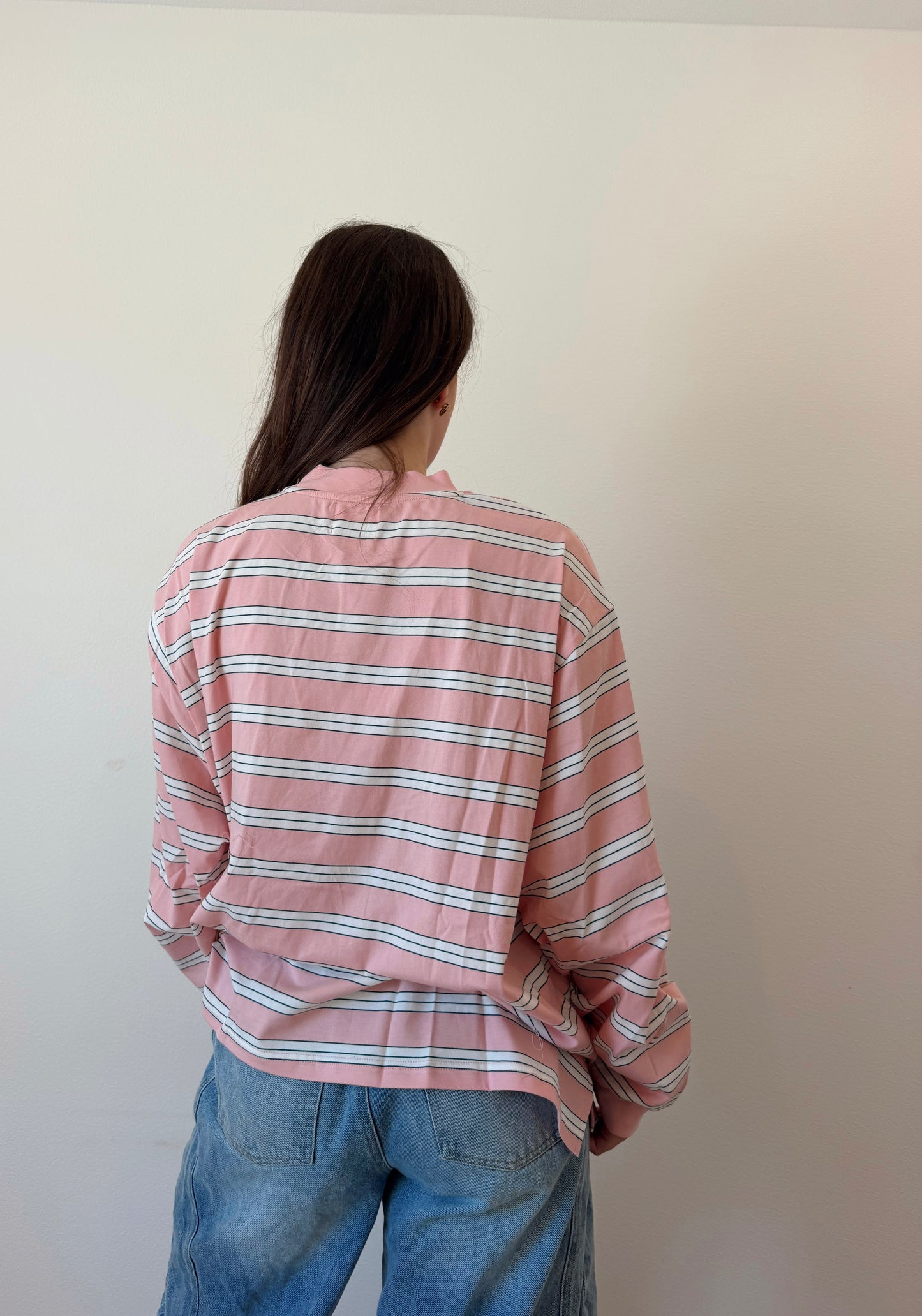 frankie top- baby pink