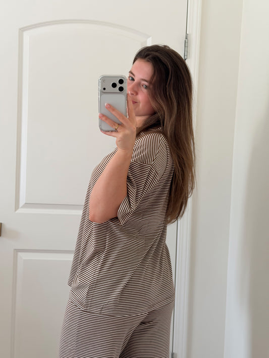kenzie striped top