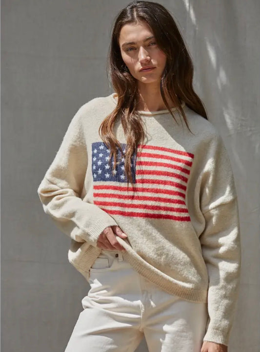 liberty knit sweater