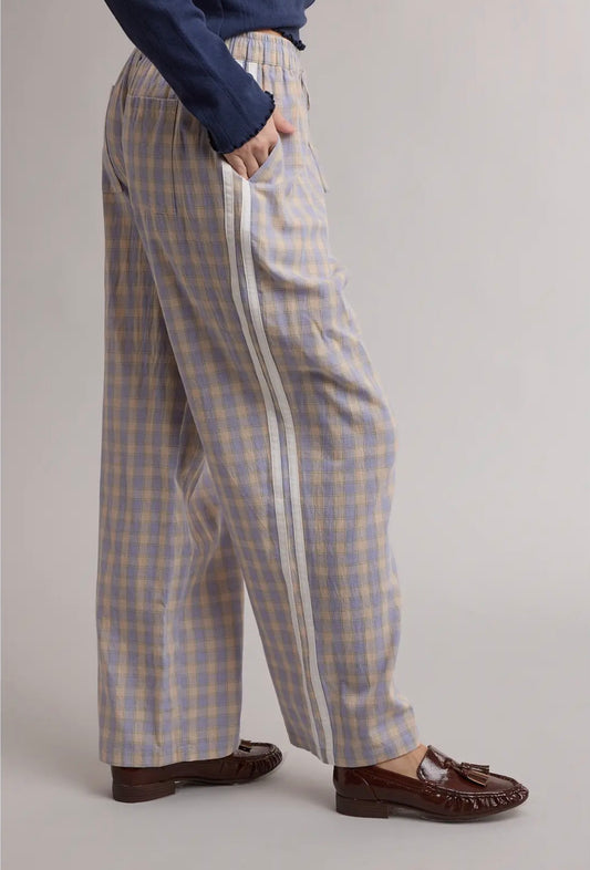 poppy gingham trousers