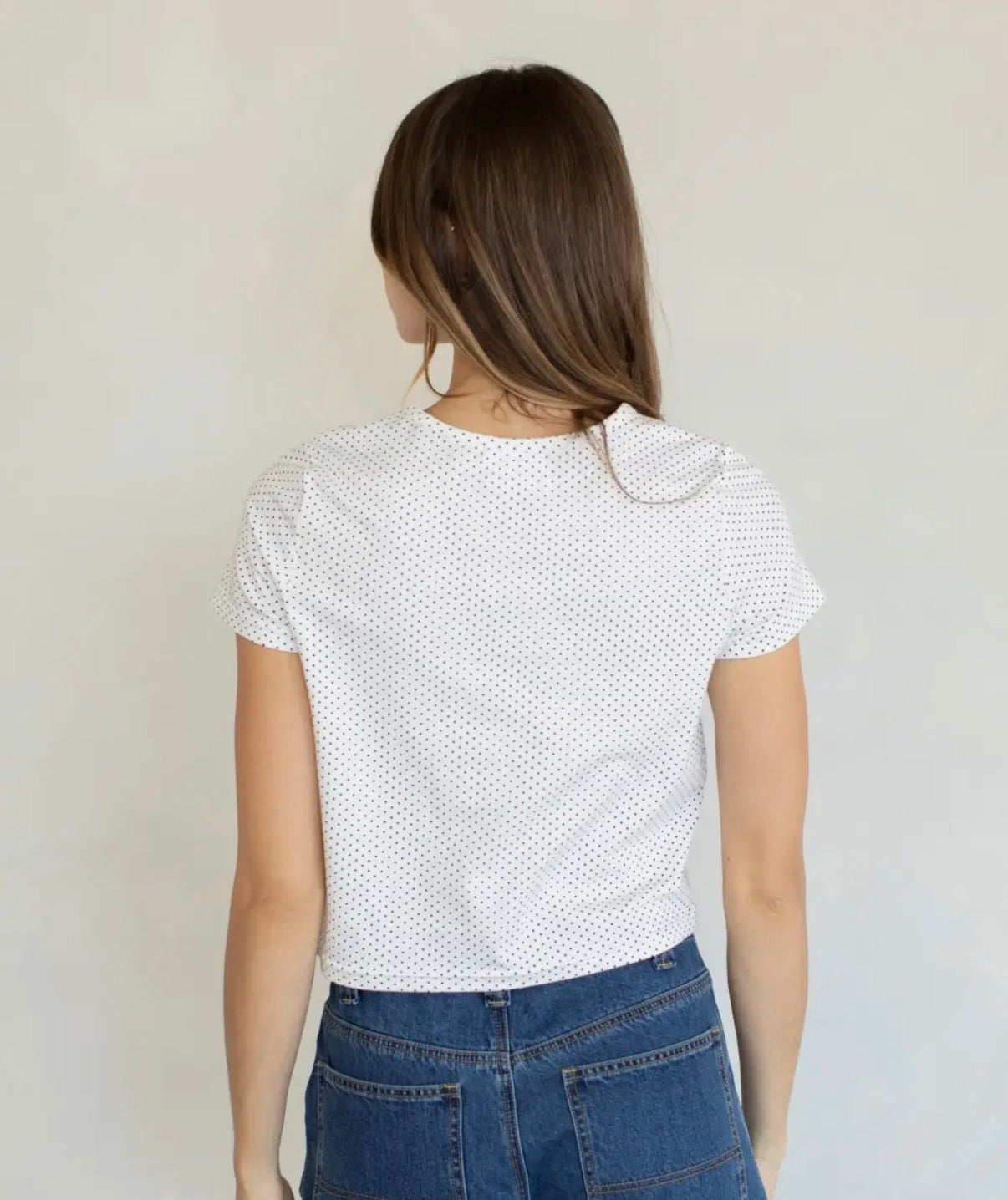 lucy polka dot tee
