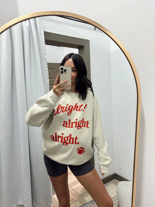 alright crewneck