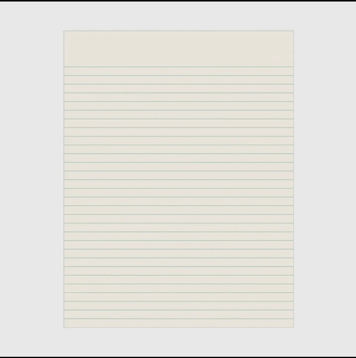 strawberry lined notebook