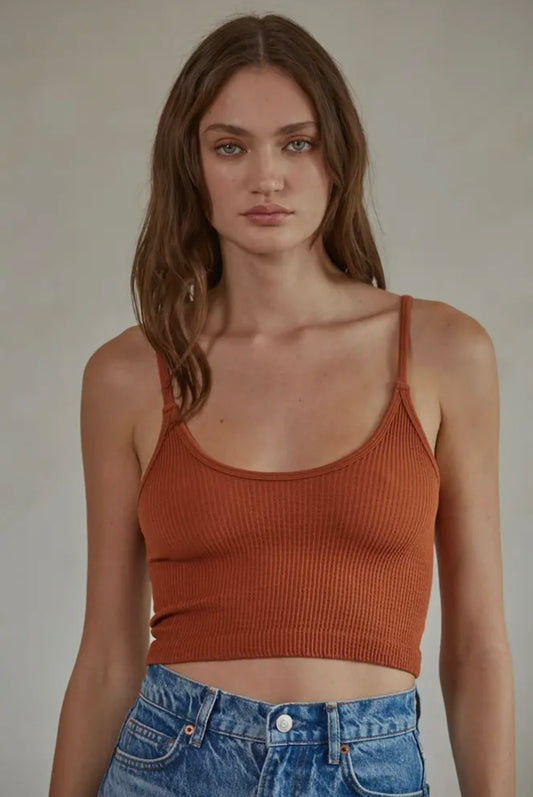 seamless cami bra