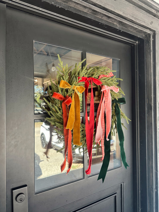 PRE ORDER bow wreath