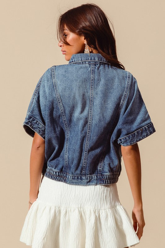 denim button up