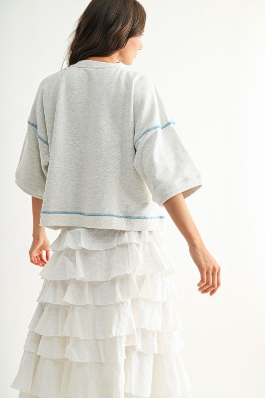 ester sweatshirt tee