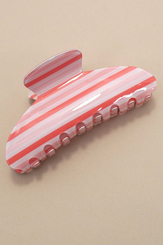 pink jumbo hair clip