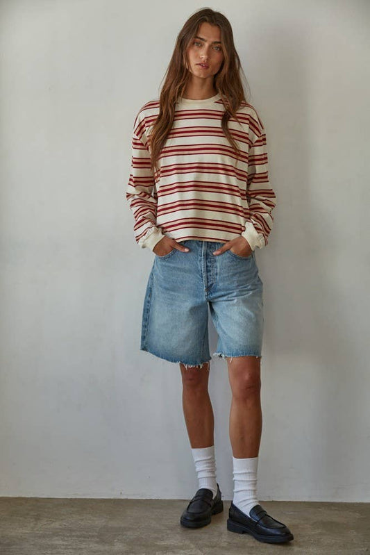 emelia striped long sleeve