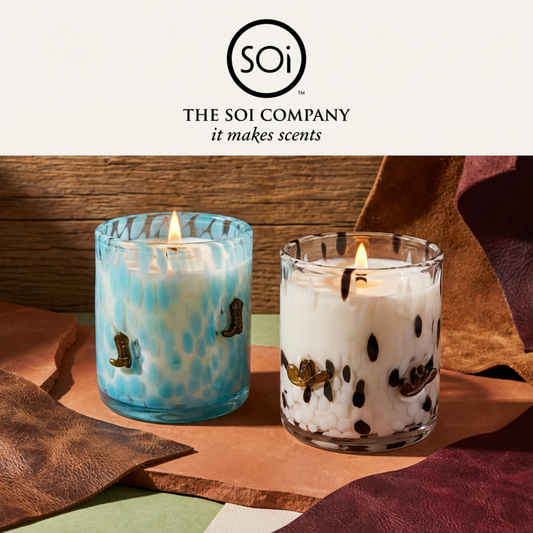 into the sunset icon candle