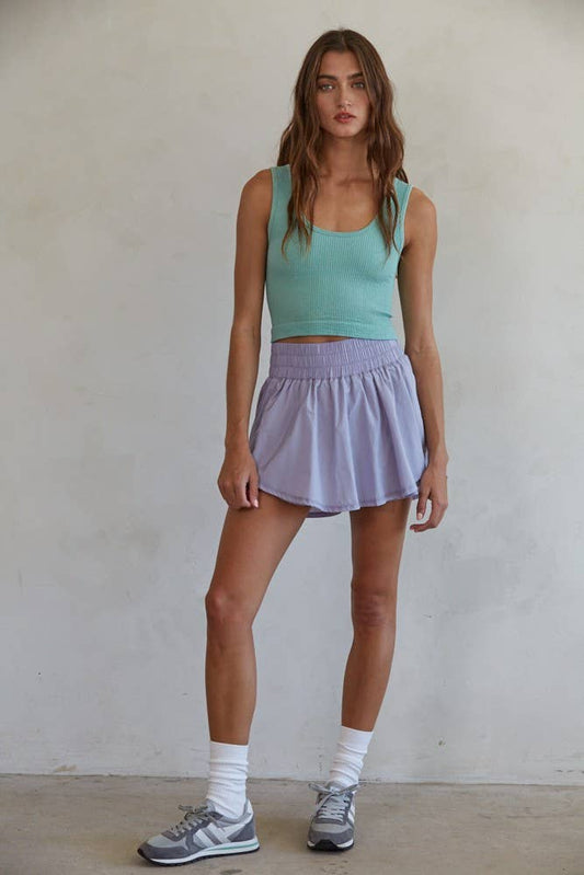 lavender active skort