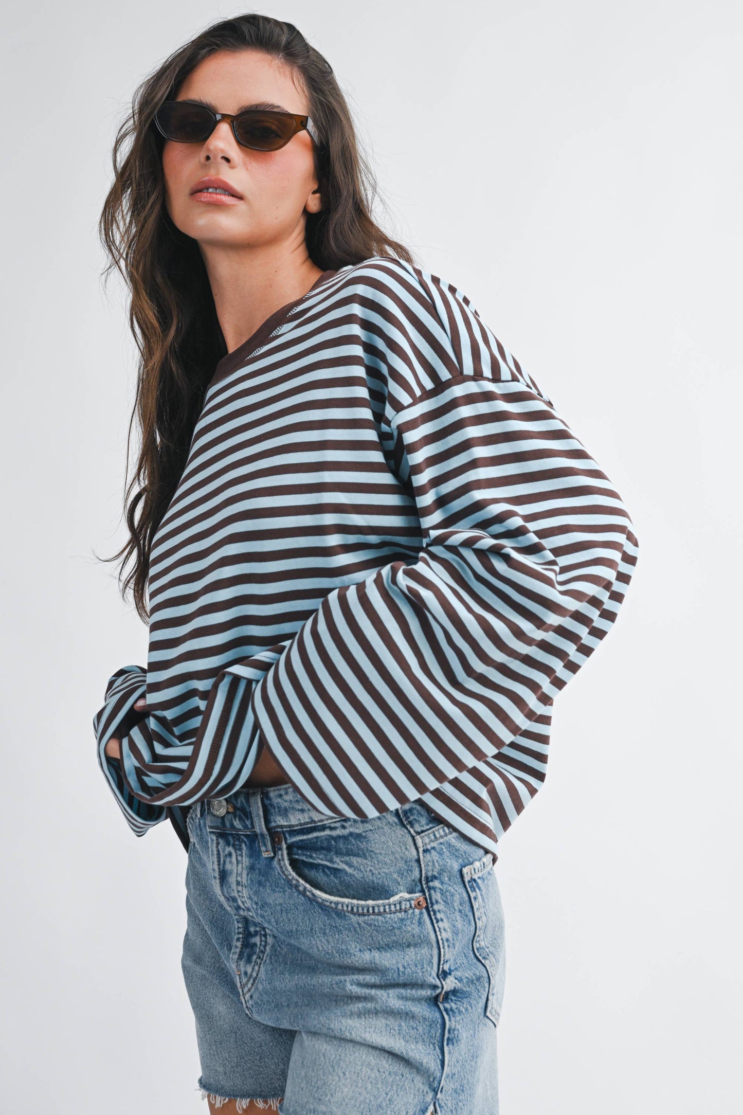 coastal cocoa pullover