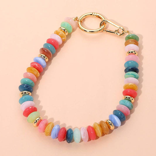 Chunky Beaded Bag Charm