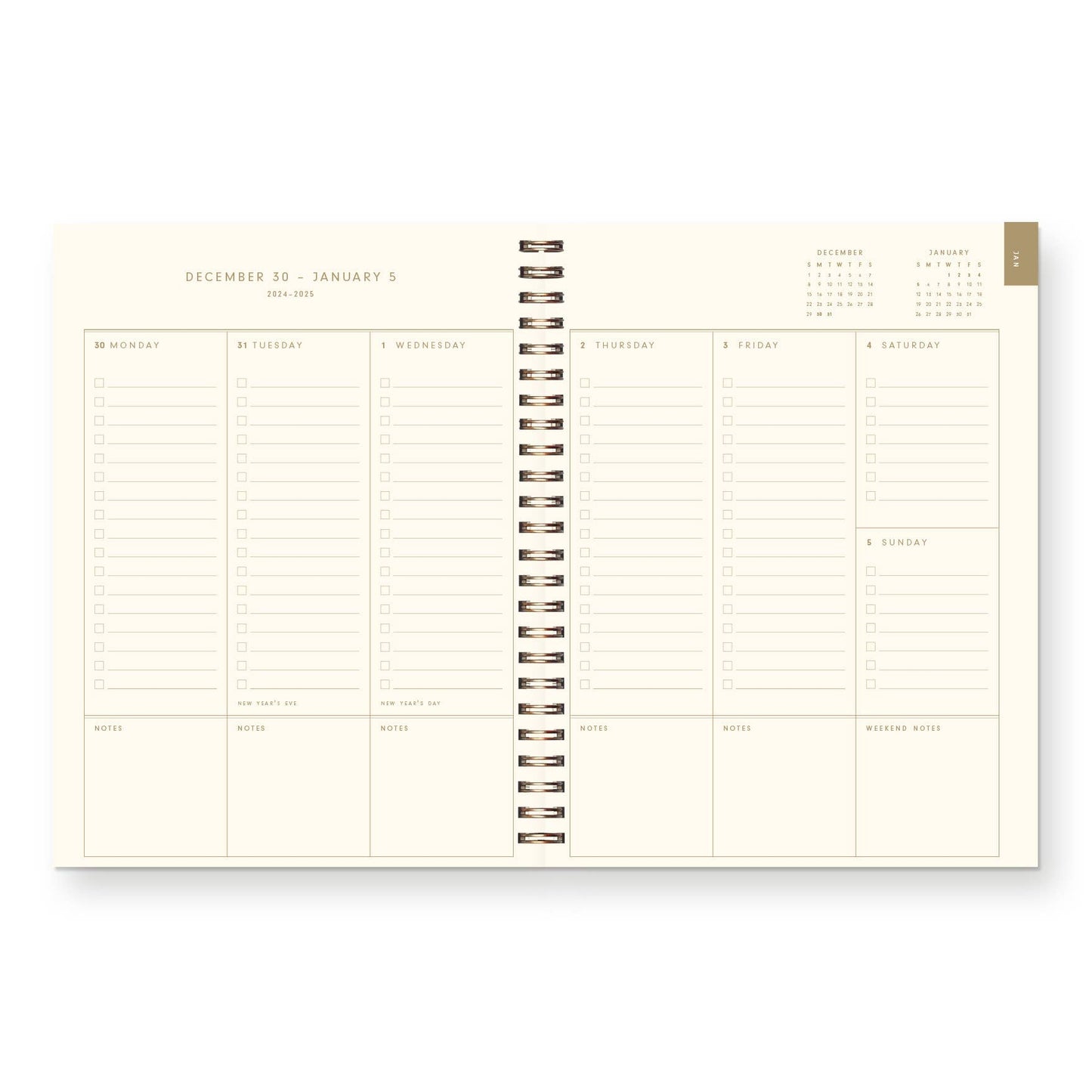 2026 striped planner