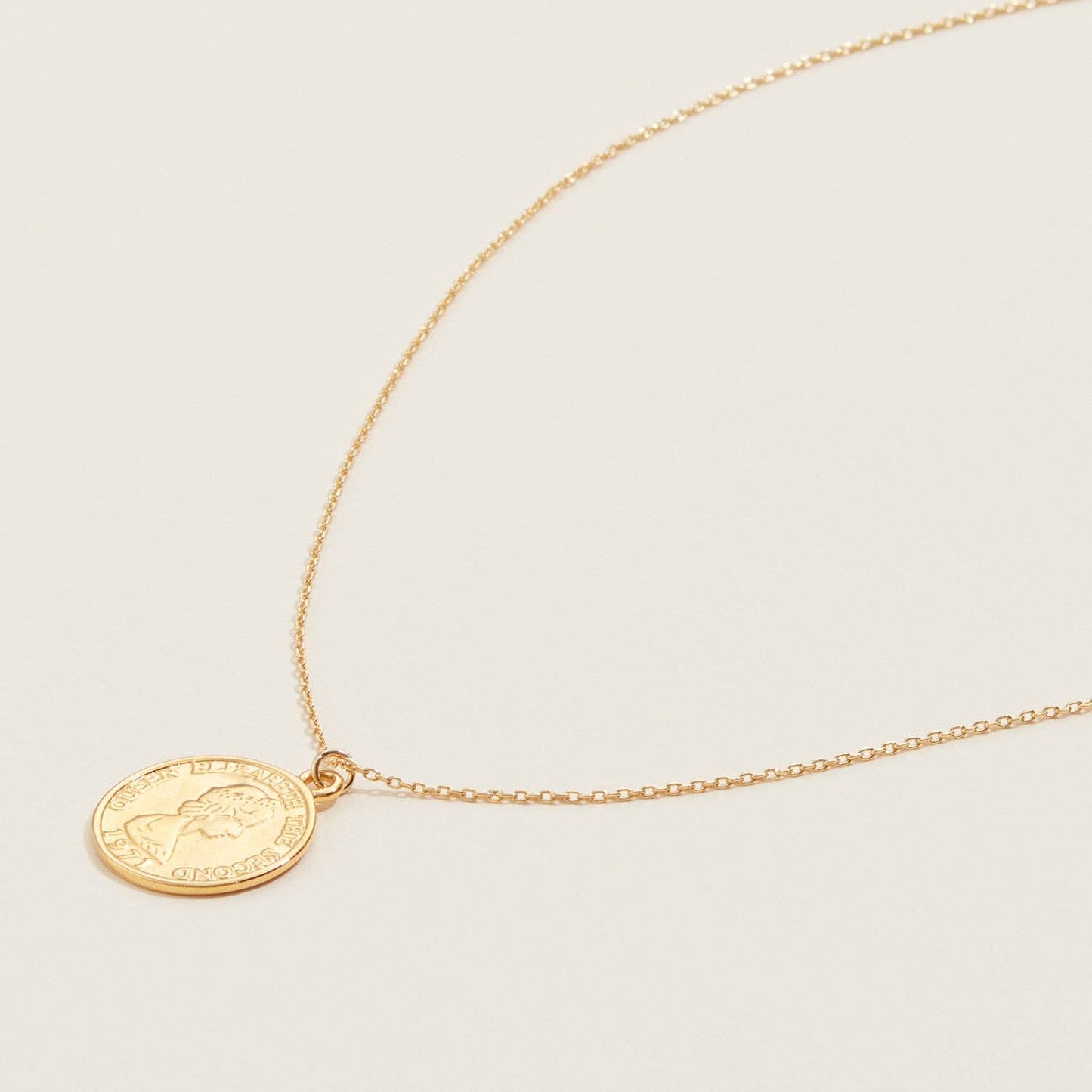coin pendant necklace