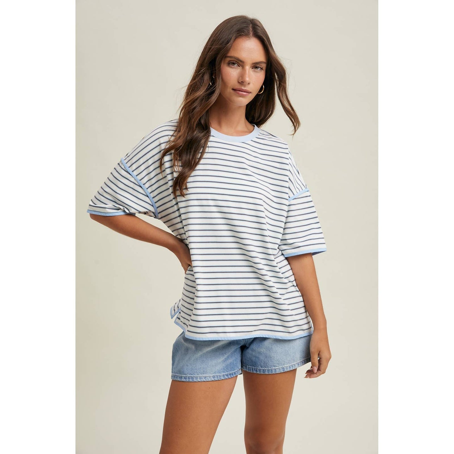georgie striped tee