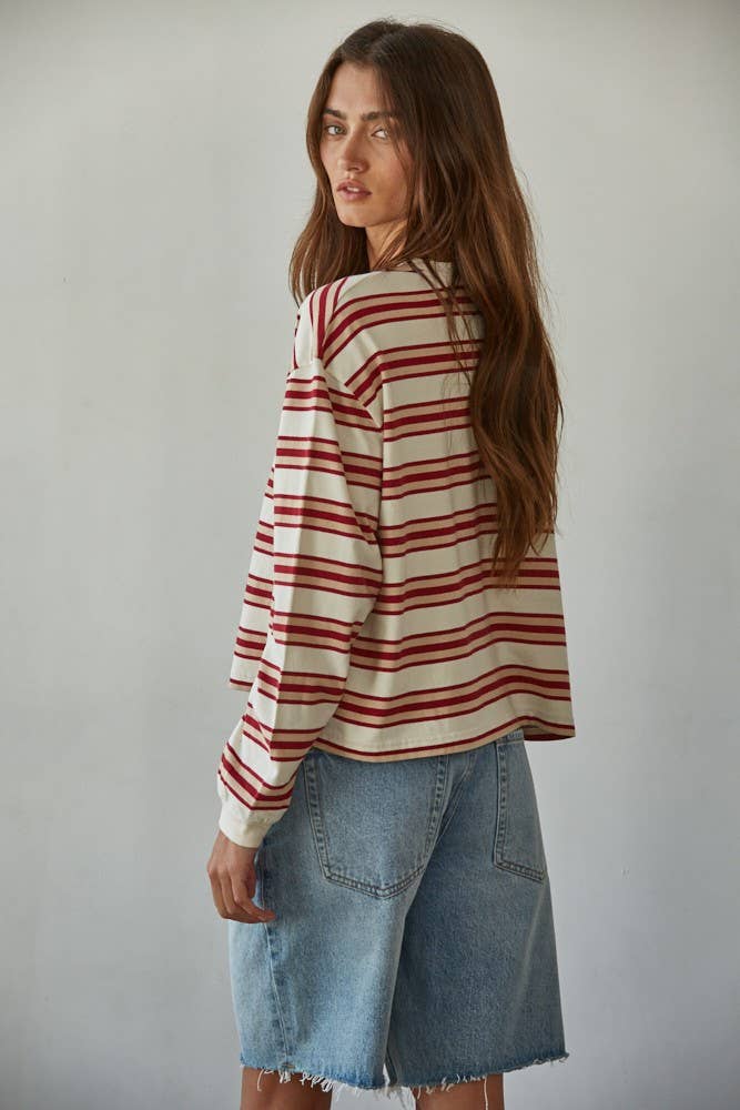 emelia striped long sleeve