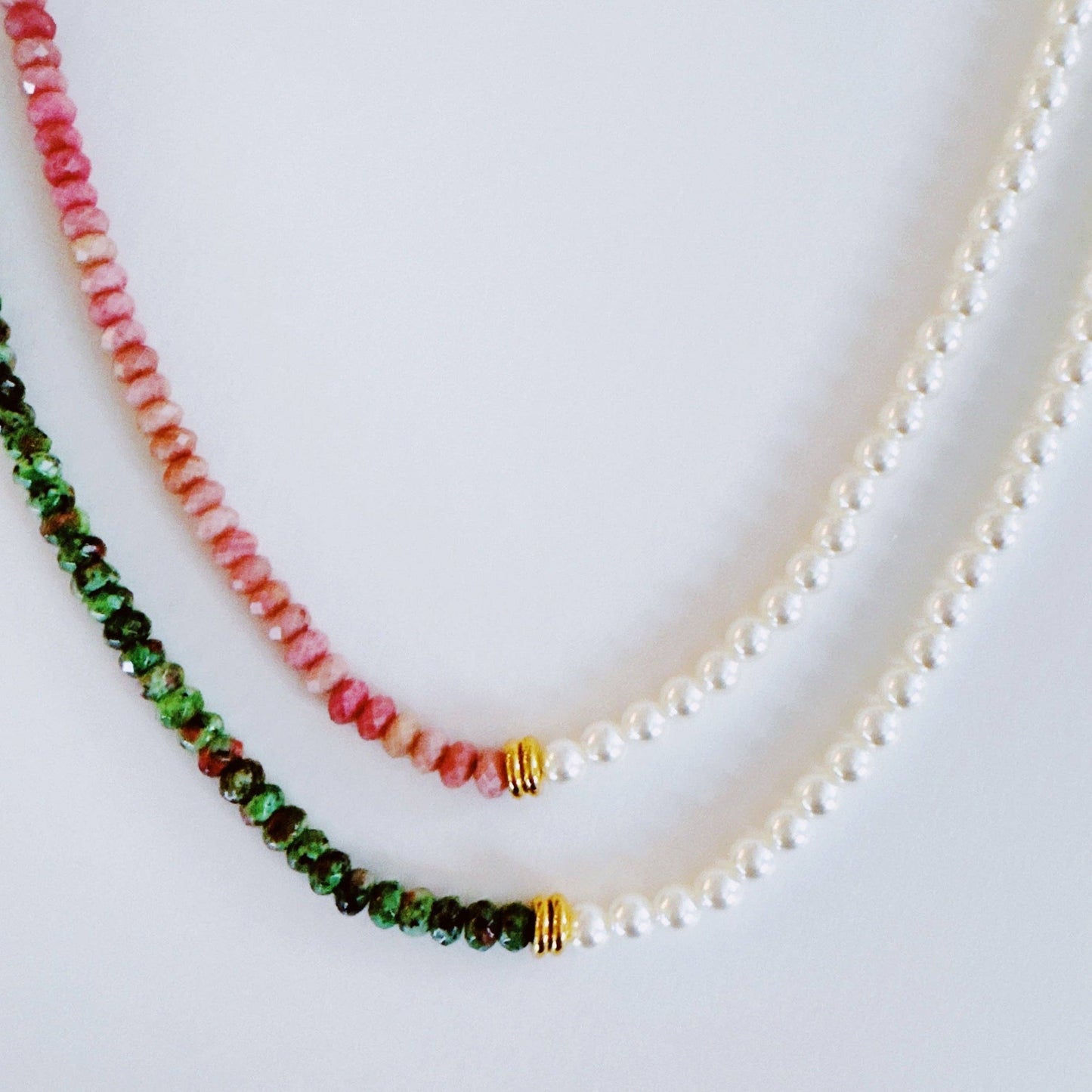 Pearl & Gem Harmony Necklace