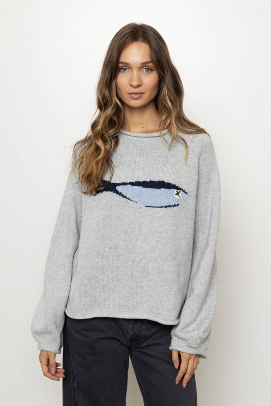 slate sardine sweater