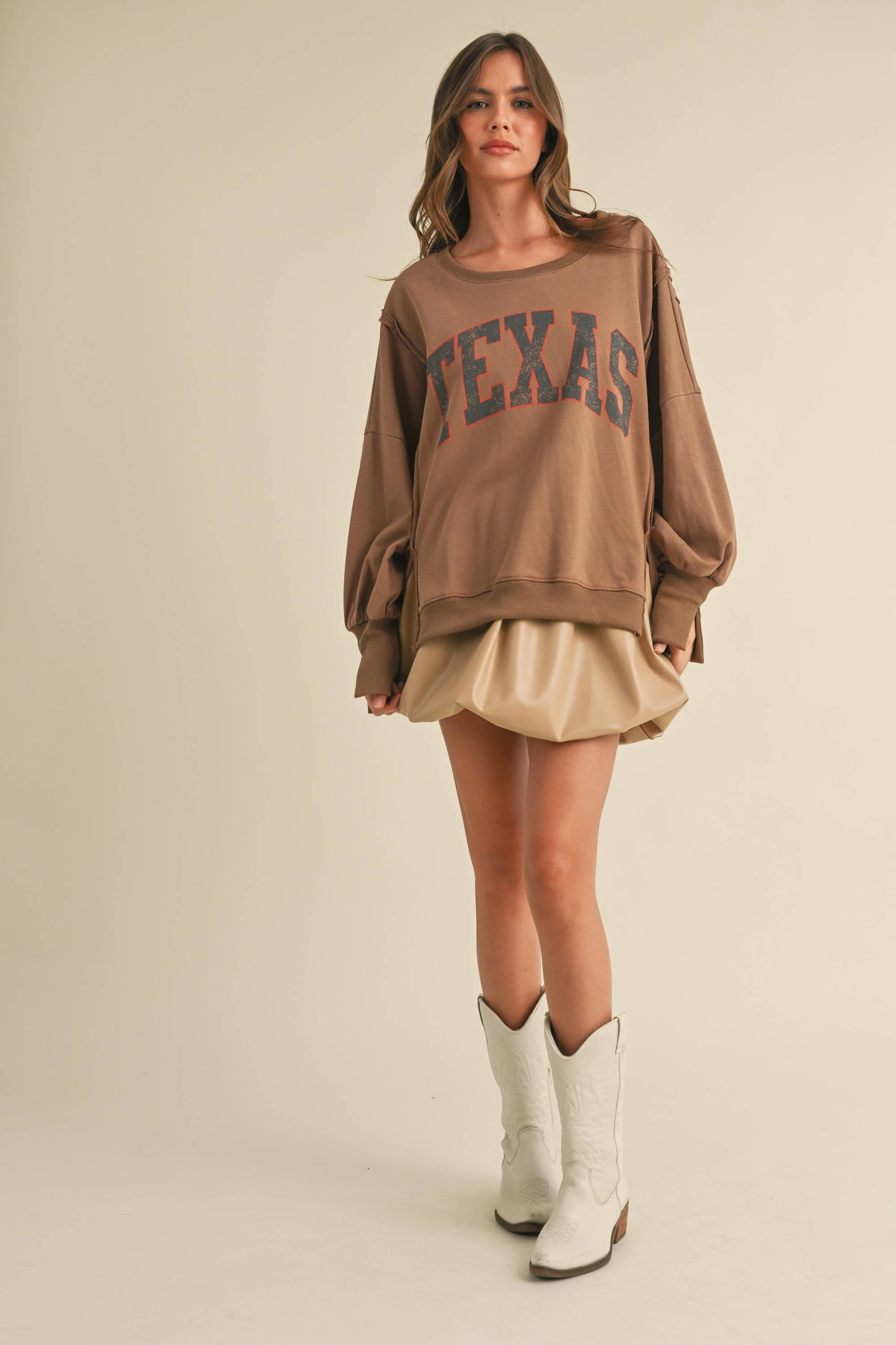 texas graphic crewneck