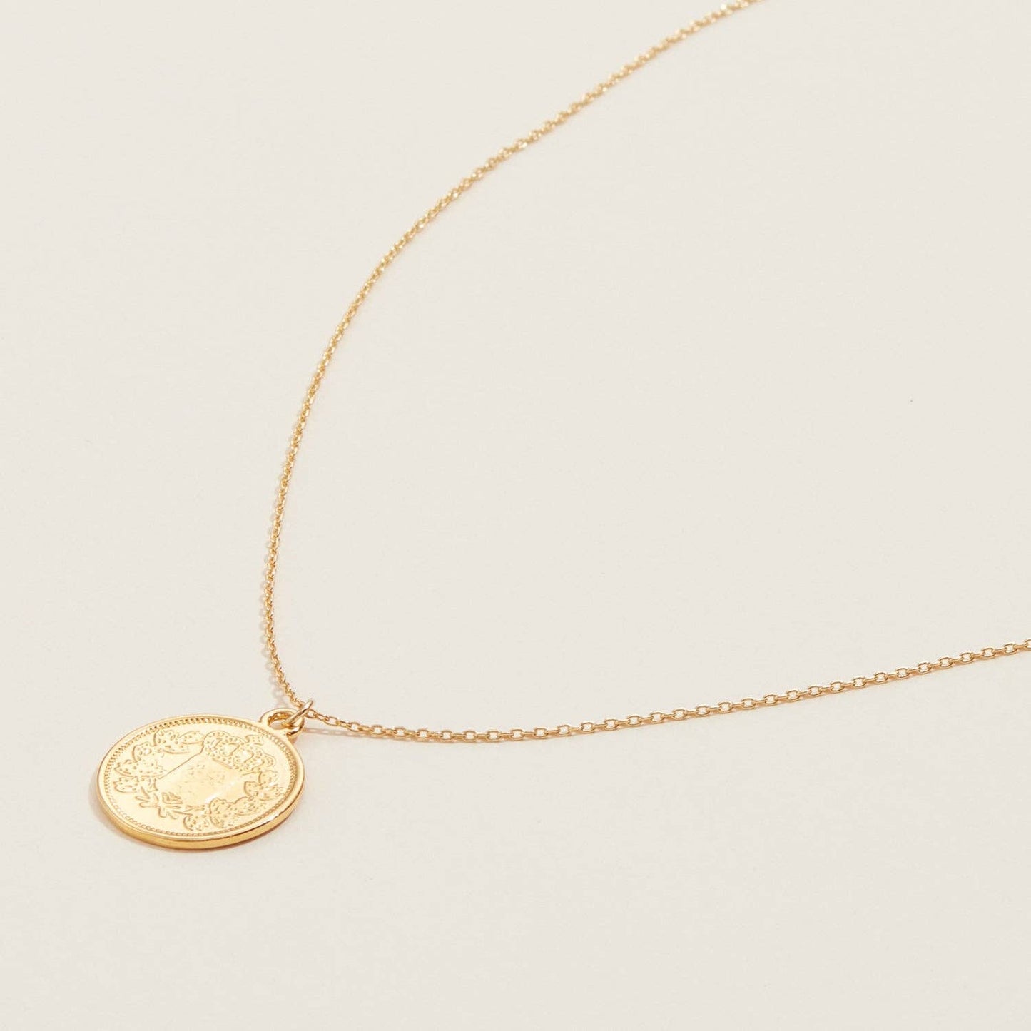 coin pendant necklace