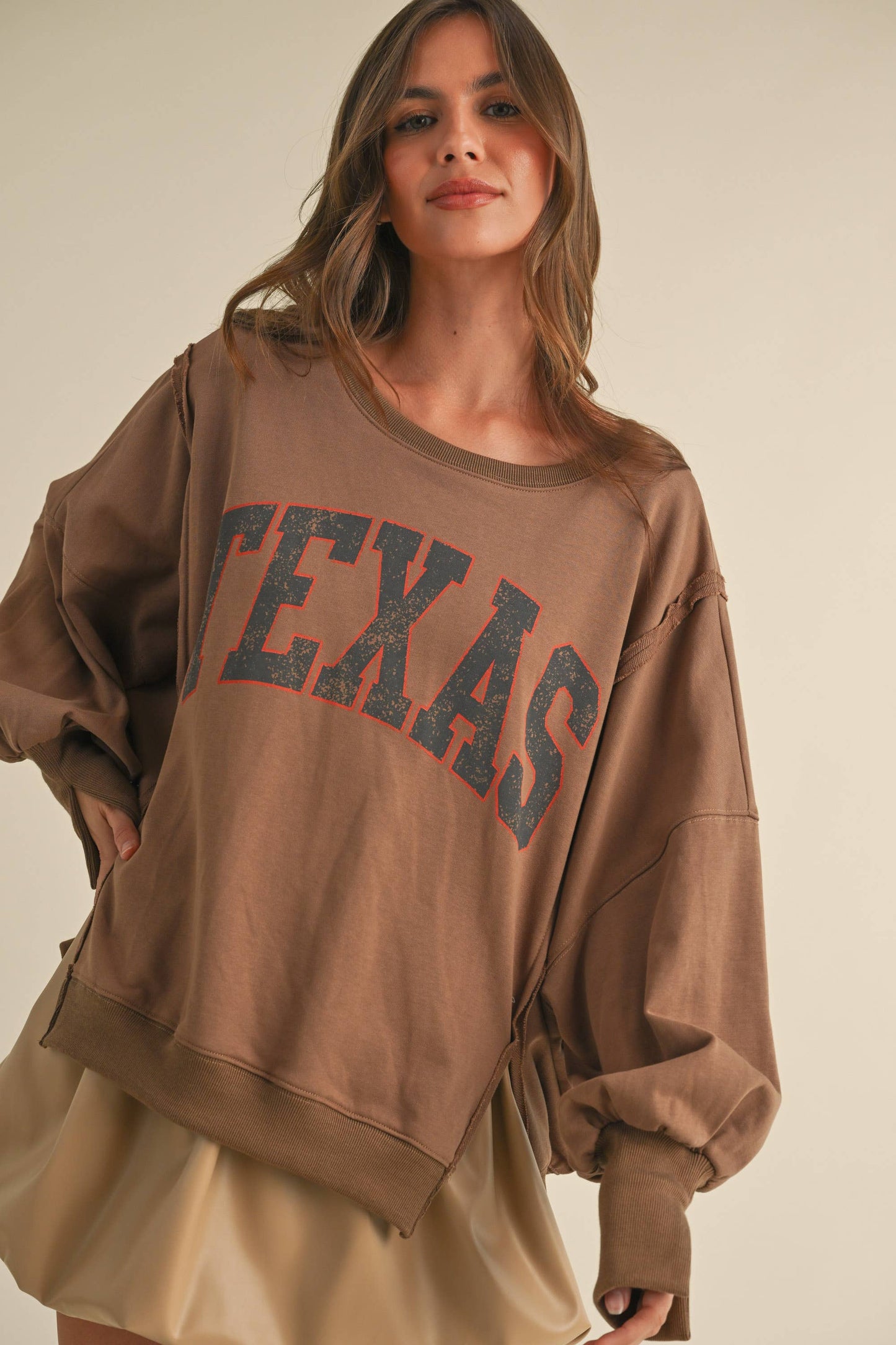 texas graphic crewneck