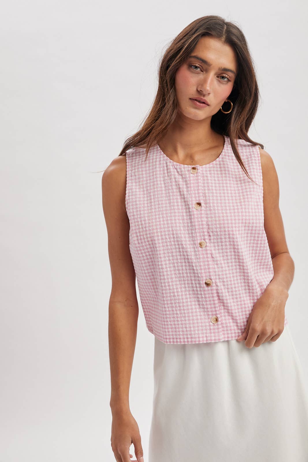 dottie gingham tank