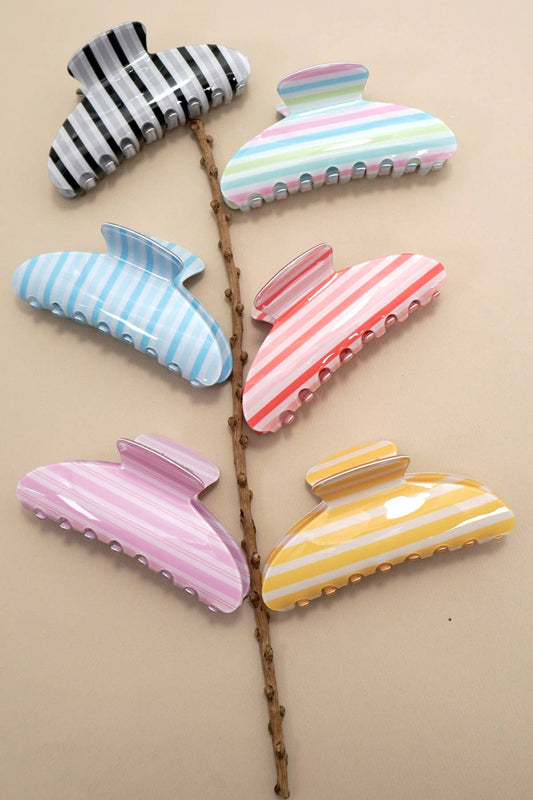 pink jumbo hair clip